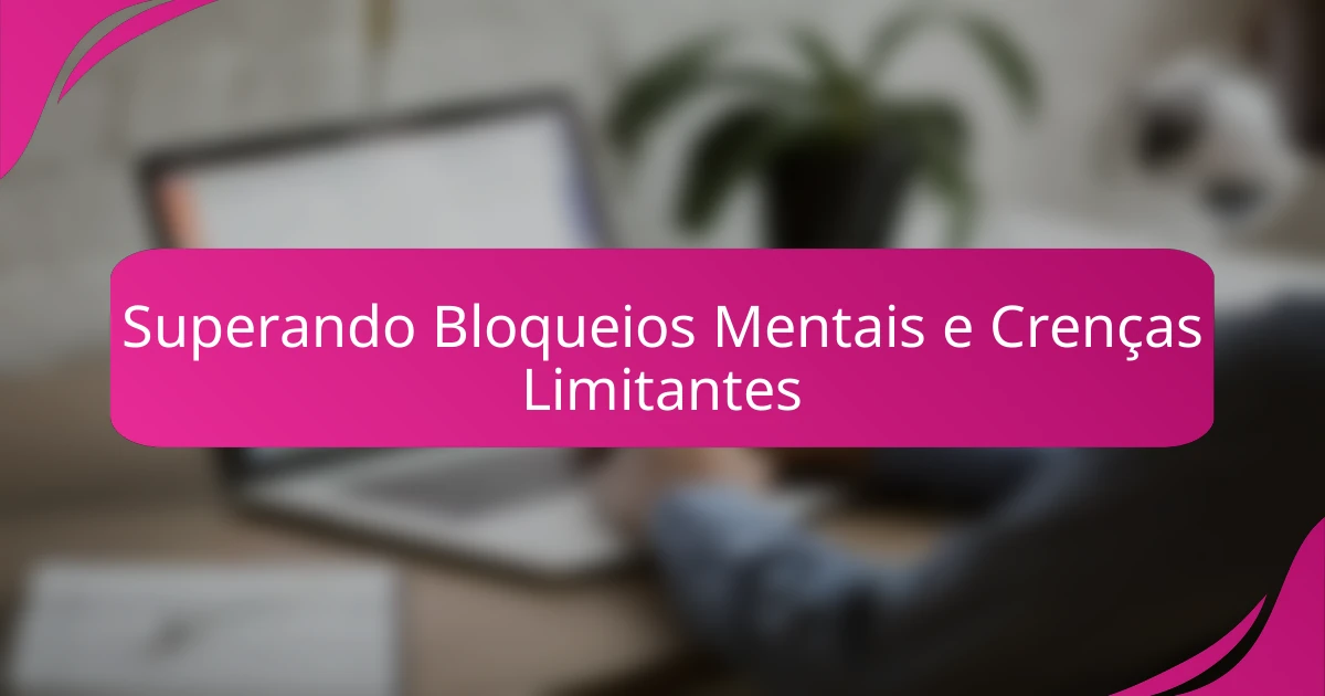 Superando Bloqueios Mentais e Crenças Limitantes